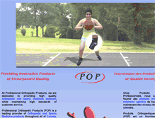 Tablet Screenshot of poportho.com